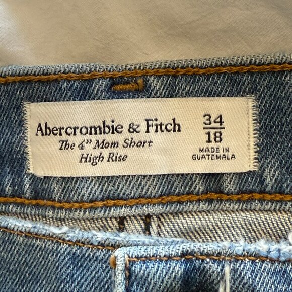 Abercrombie High Rise 4" Mom Shorts - Picture 5 of 5